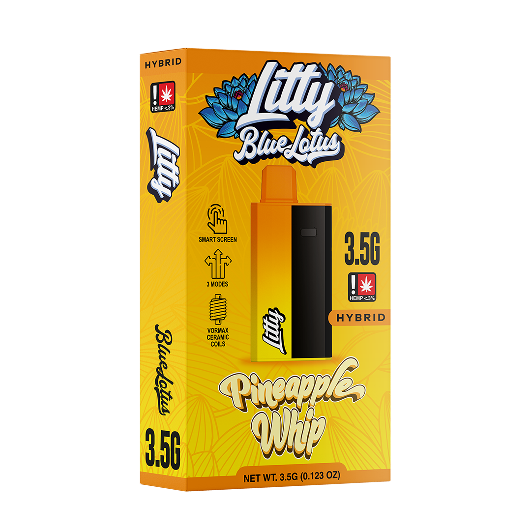 Litty - Blue Lotus Pineapple Whip - 3.5G Disposable 1PK
