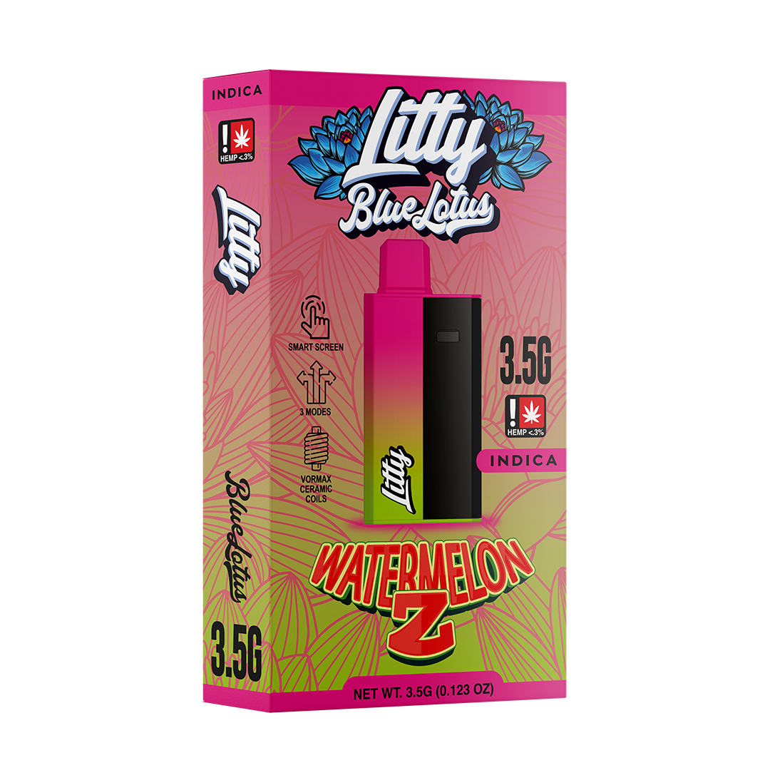 Litty - Blue Lotus Watermelon Z - 3.5G Disposable 1PK