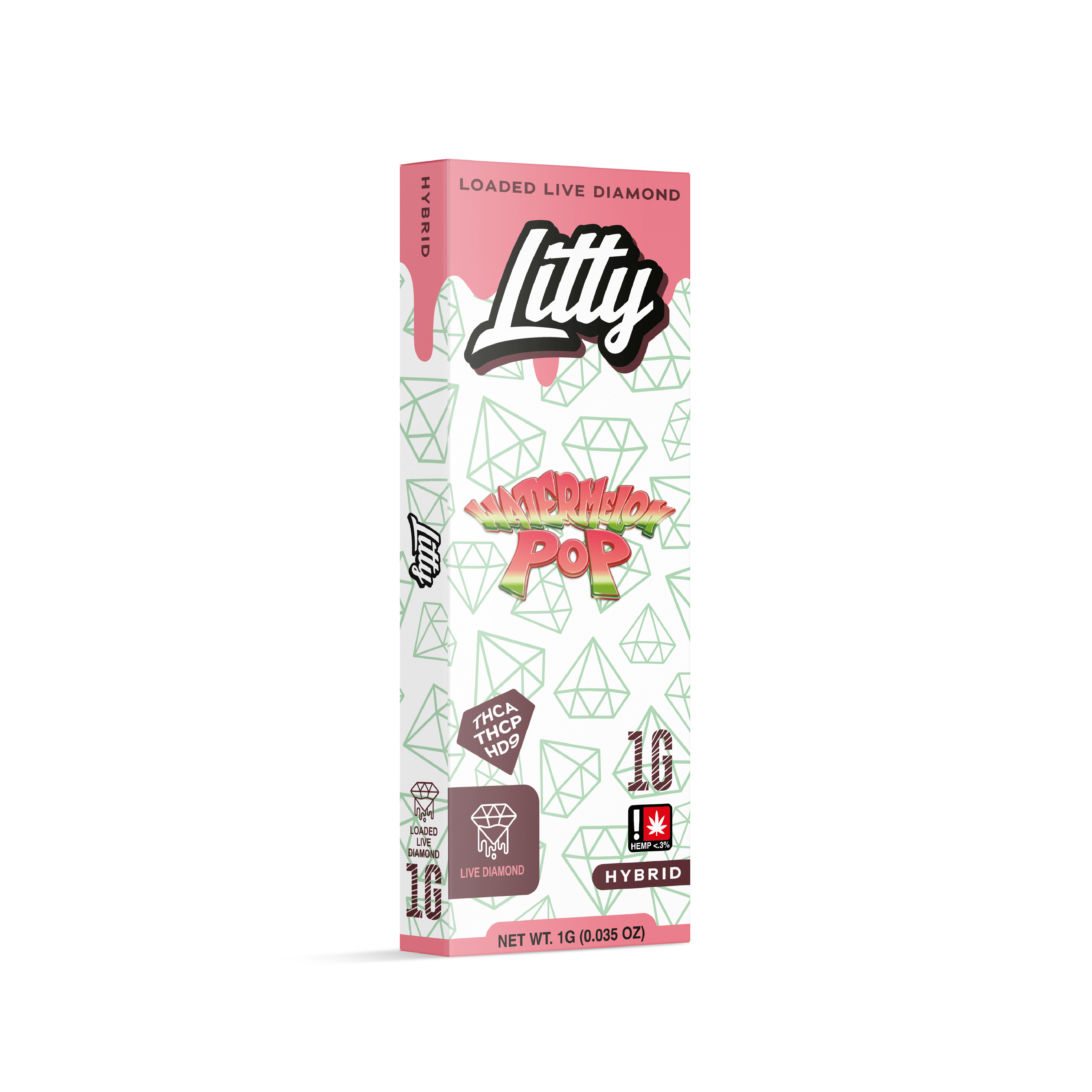 1G Live Diamonds Disposable Vape Pen