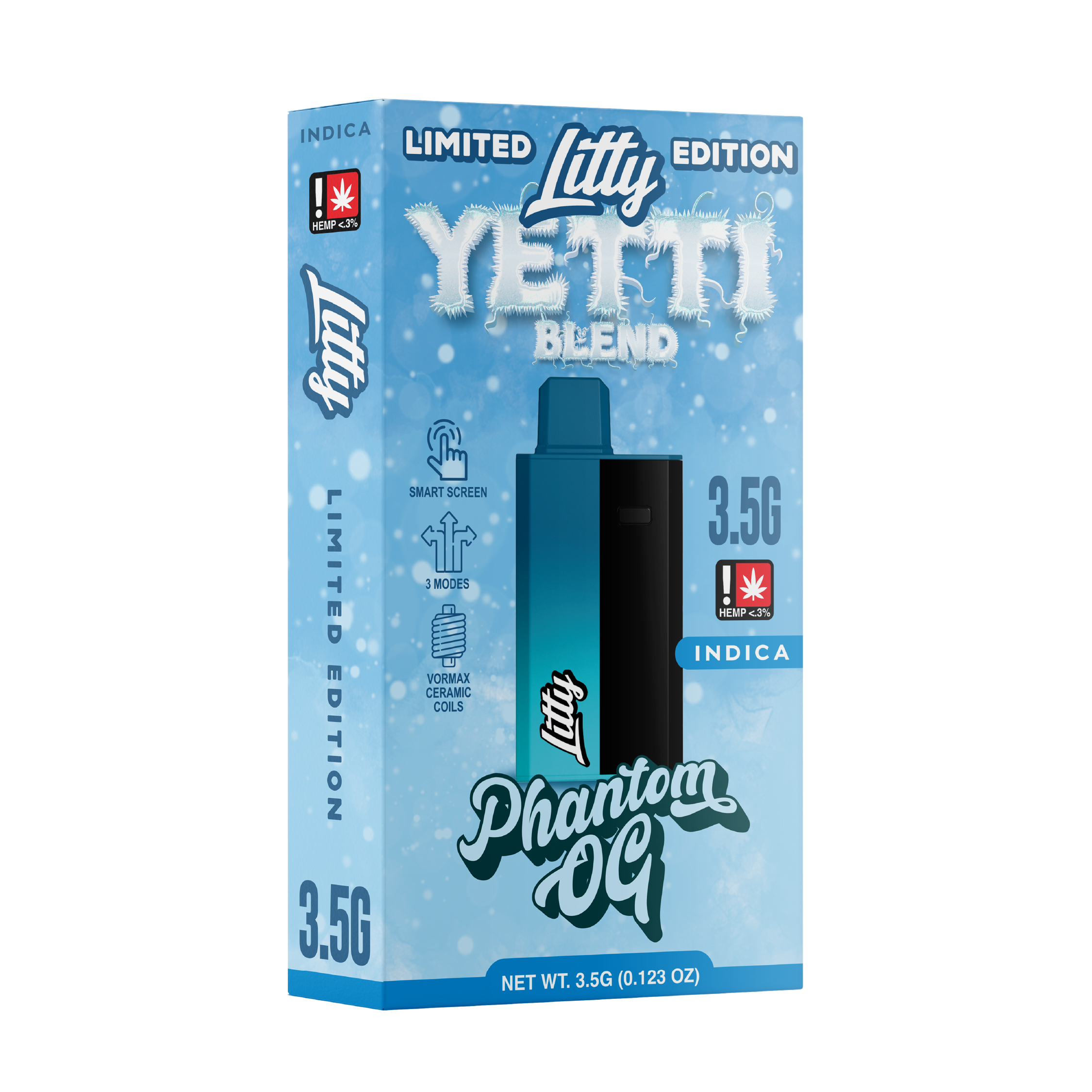 THCP Vape Yetti Blend 3.5G Disposable